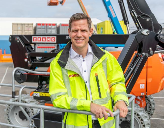 Administrerende direktør i Cramo AS, Thomas Astrup.