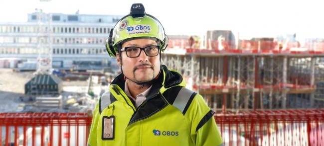 Konsernsjef i OBOS, Daniel Kjørberg Siraj.