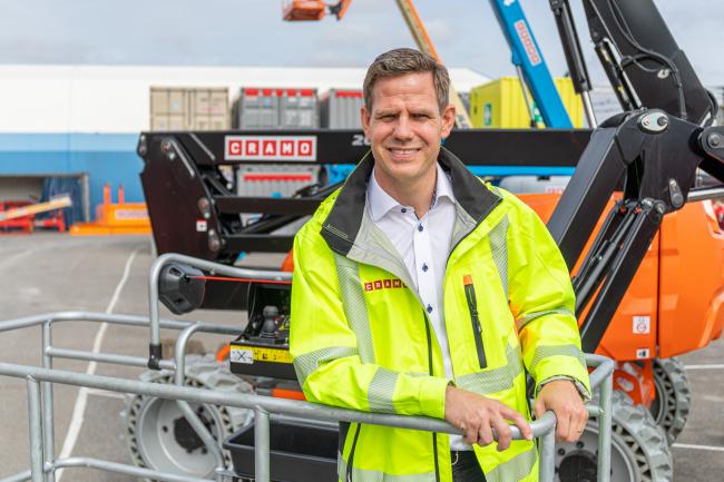 Administrerende direktør i Cramo, Thomas Astrup.